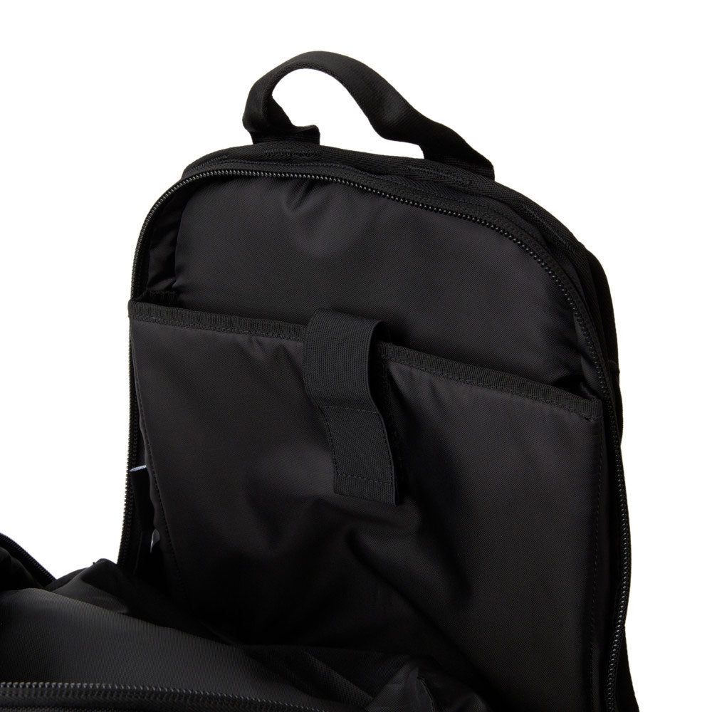 Wordmark Mesh Logo Black 1680D Sports Backpack Bag