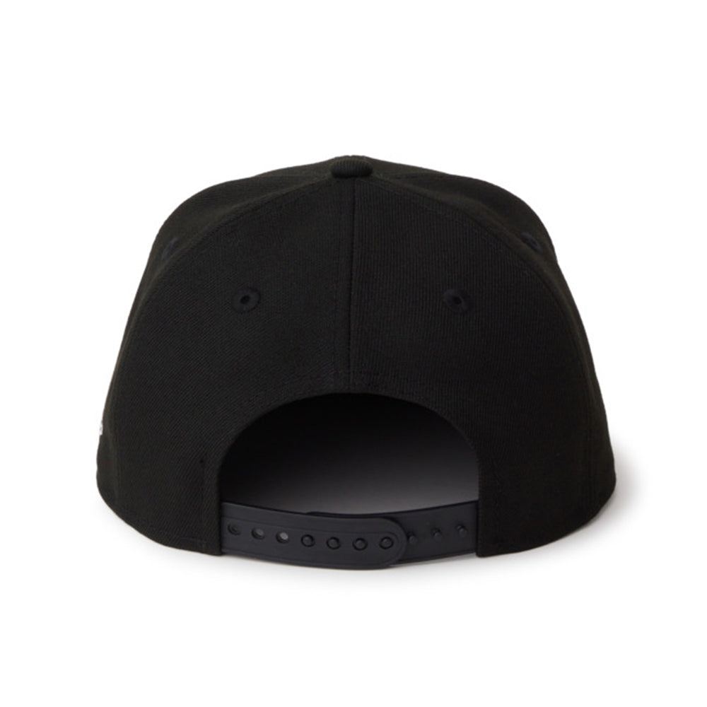 new era tyrannosaurus black youth 9fifty adjustable cap detail and color