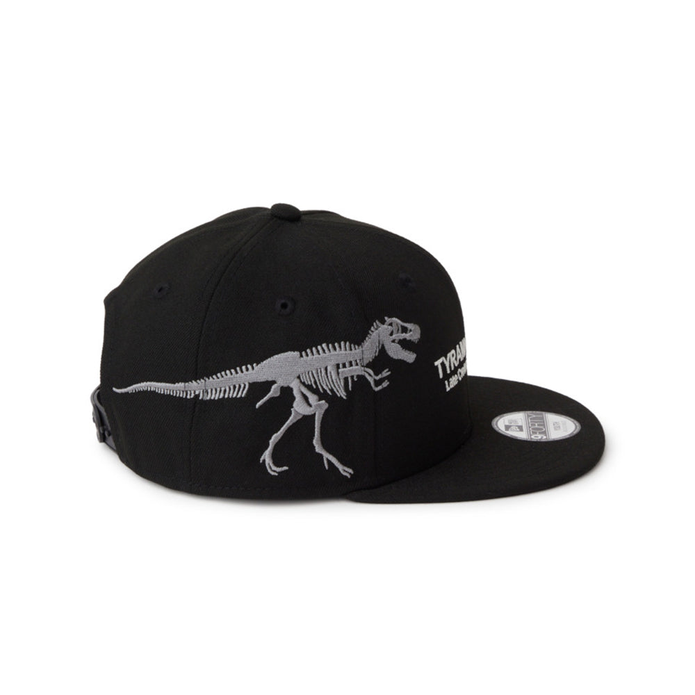 new era tyranno fossil black youth 9fifty adjustable cap angle