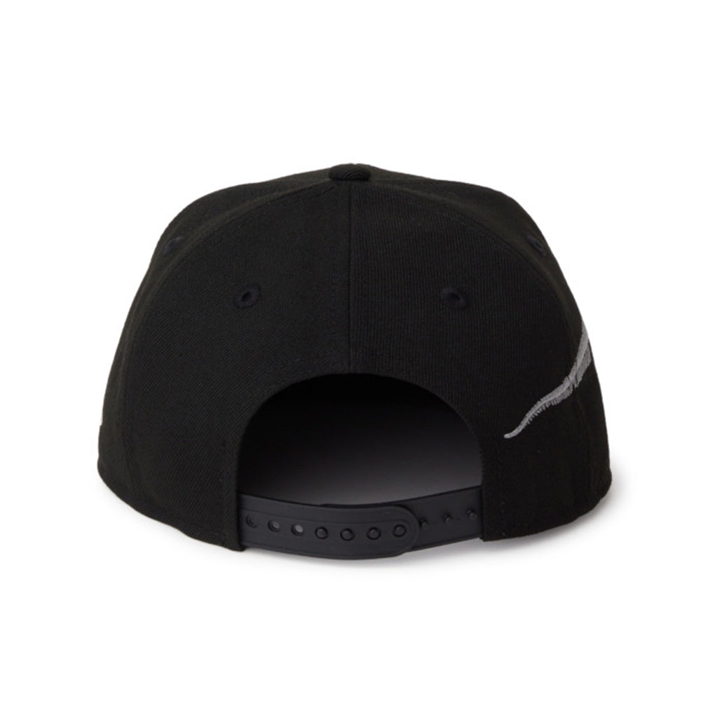 new era tyranno fossil black youth 9fifty adjustable cap opposite