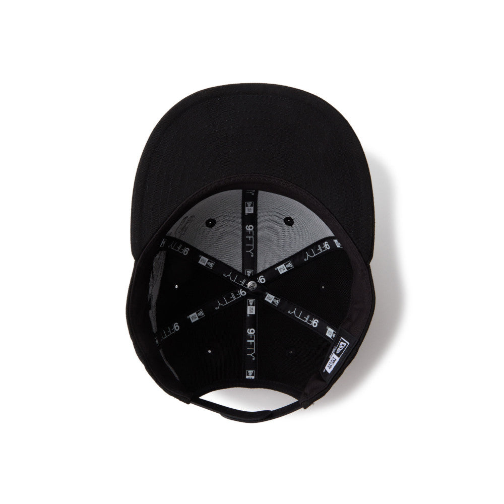 new era tyranno fossil black youth 9fifty adjustable cap detail and color