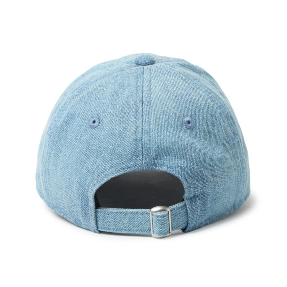 new era 1920 patch washed denim youth 9twenty adjustable cap angle