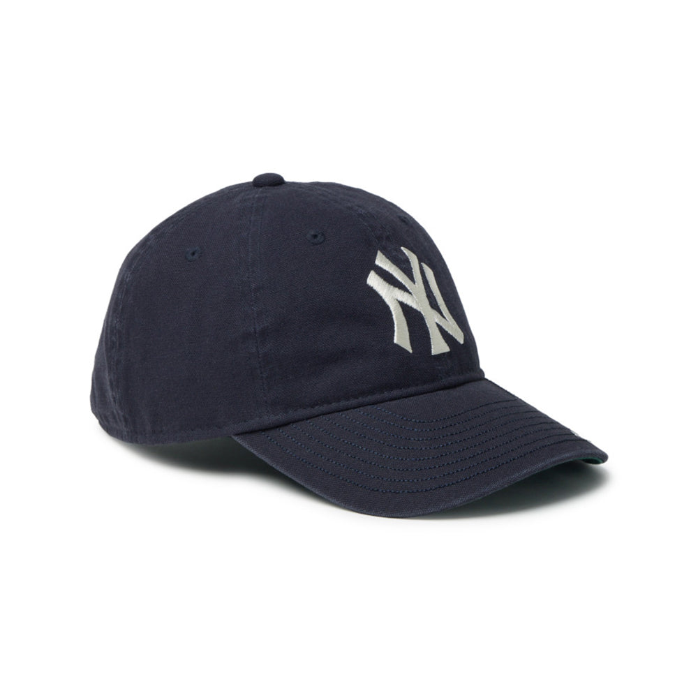 new era new york yankees visor logo navy youth 9twenty adjustable cap side