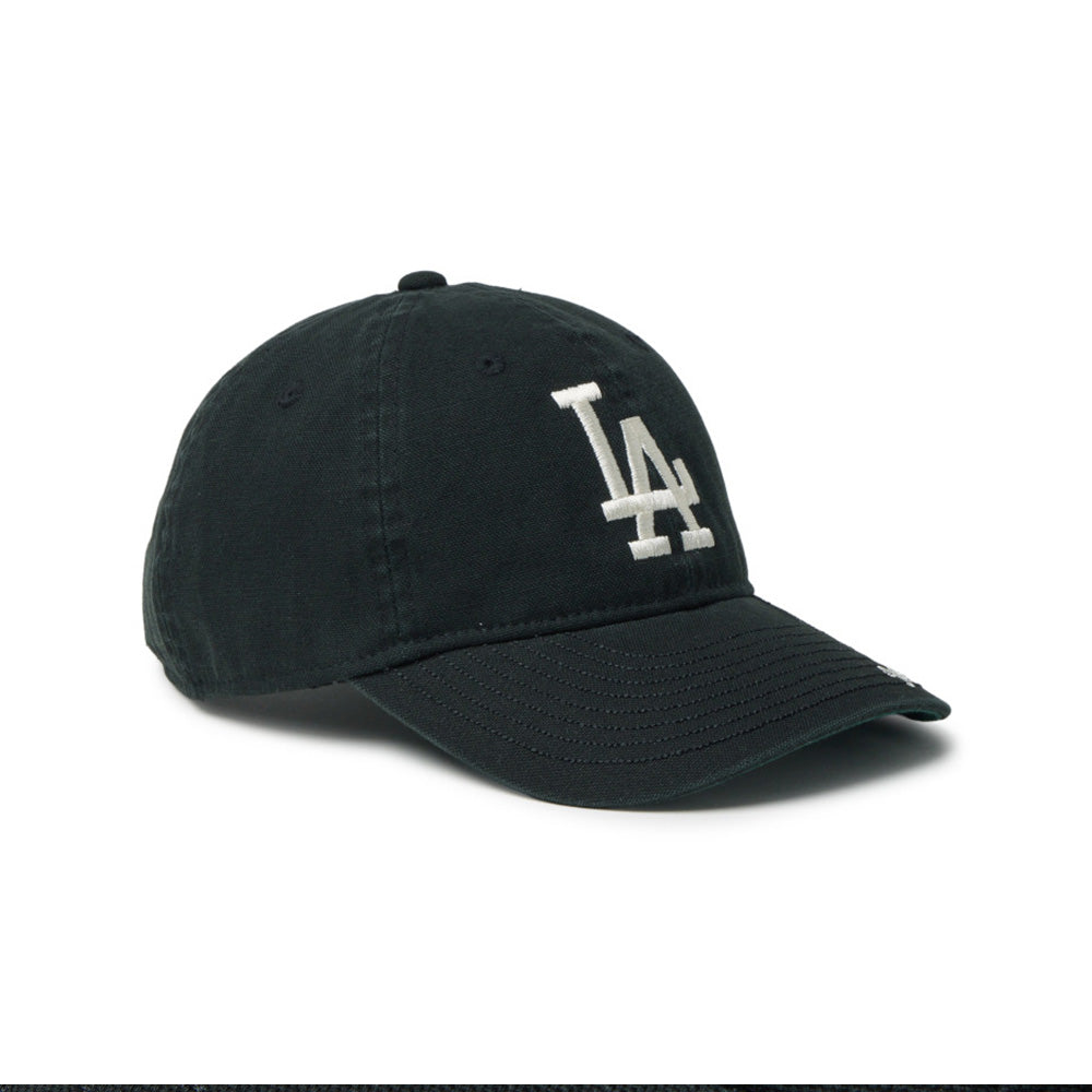 Los Angeles Dodgers Visor Logo Black Youth 9TWENTY Adjustable Cap