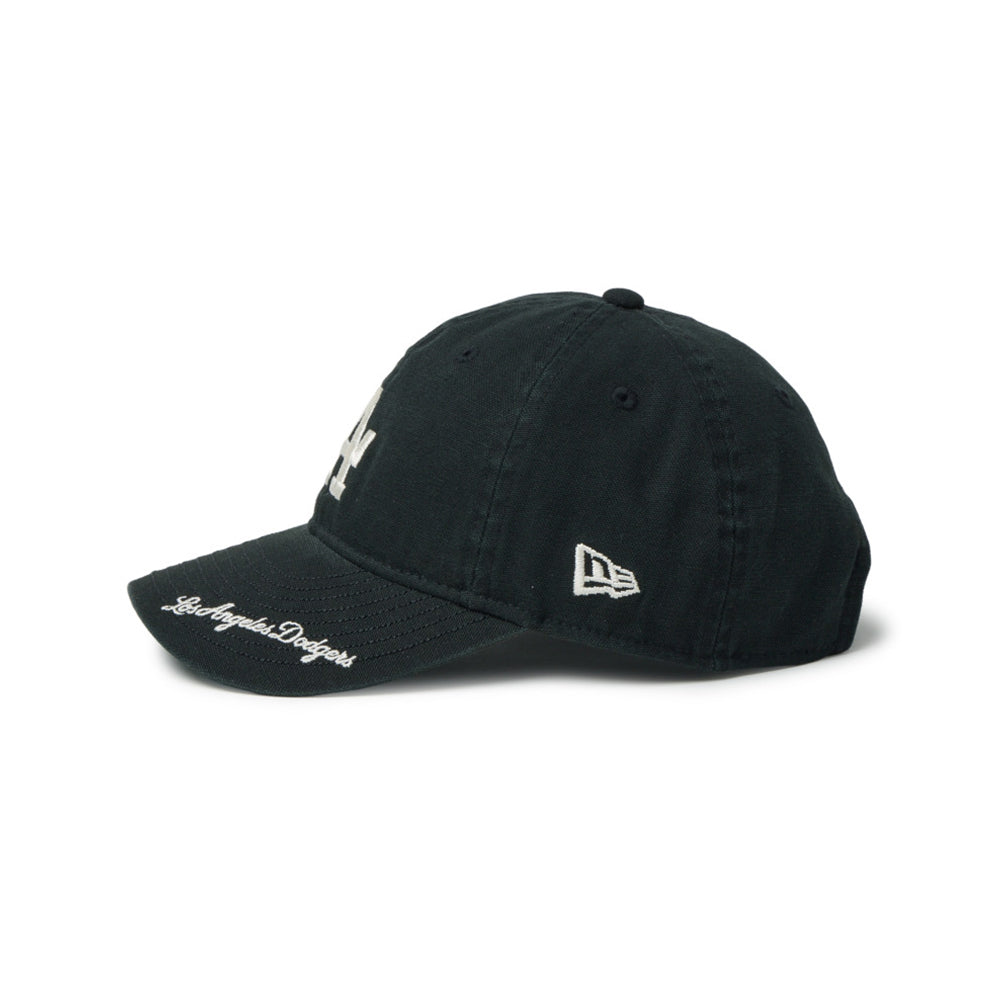 Los Angeles Dodgers Visor Logo Black Youth 9TWENTY Adjustable Cap