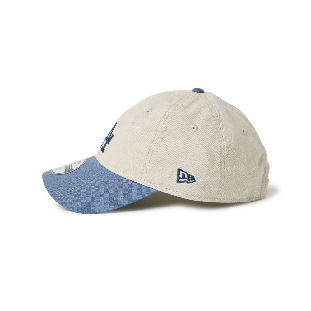 new era los angeles dodgers stone youth 9twenty adjustable cap opposite side or other angle view