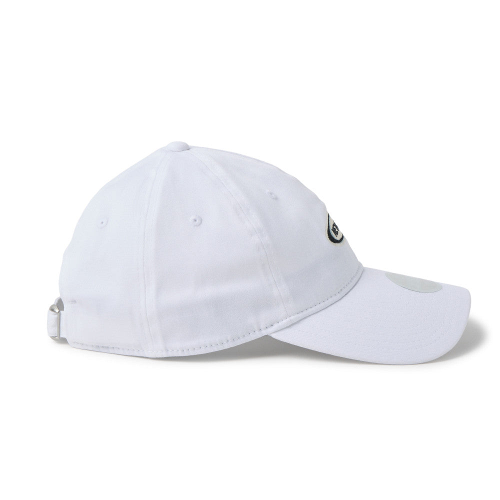 new era oval logo golf women white 9twenty adjustable cap side