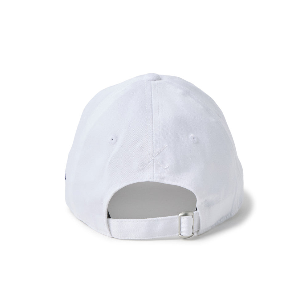 new era oval logo golf women white 9twenty adjustable cap angle