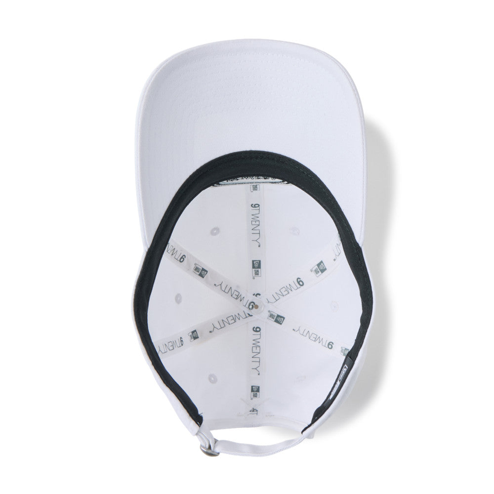 new era oval logo golf women white 9twenty adjustable cap detail and color