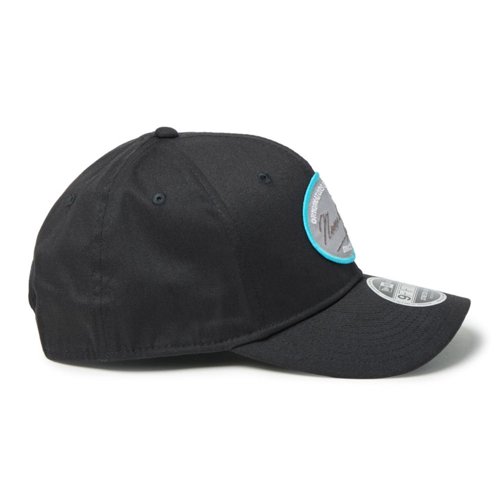 new era script oval patch black golf 9fifty stretch snapback cap opposite side