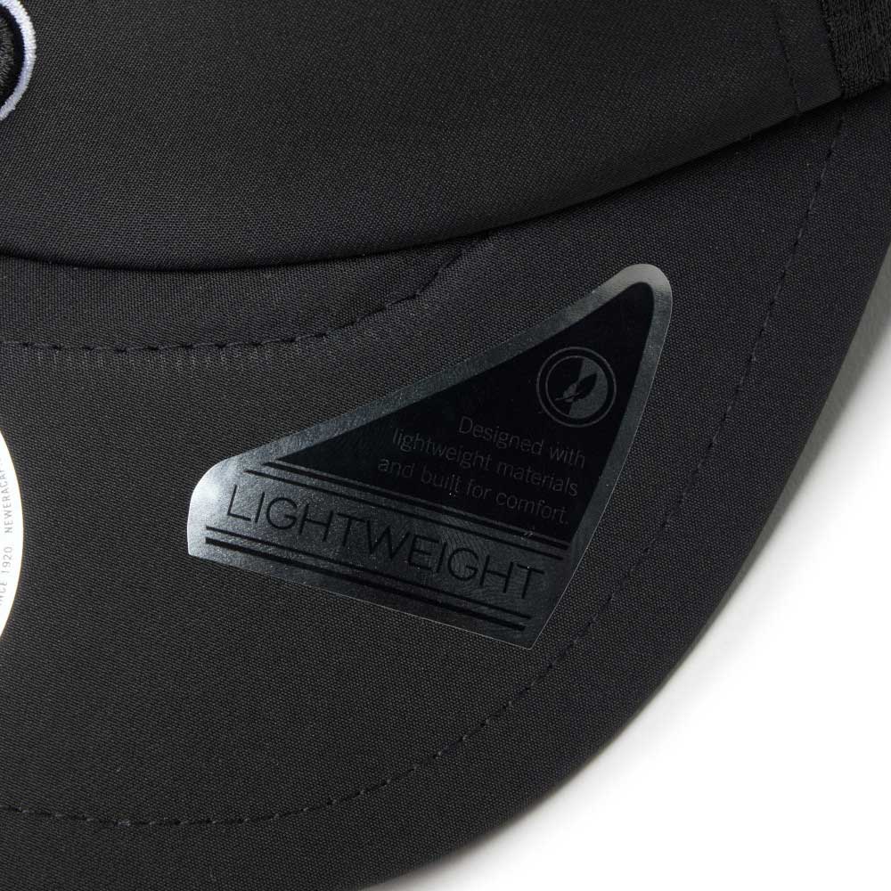 new era script golf black 9forty apex adjustable cap side