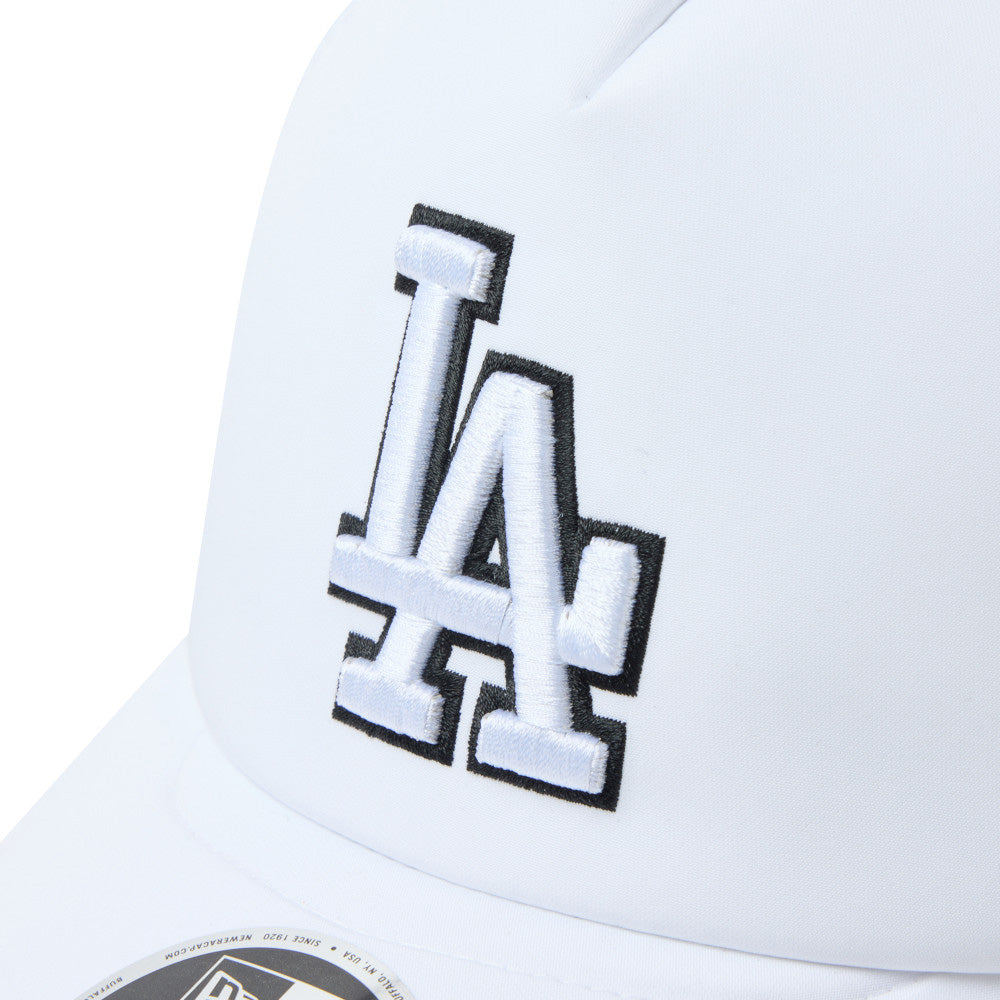 new era los angeles dodgers golf white 9forty apex adjustable cap side