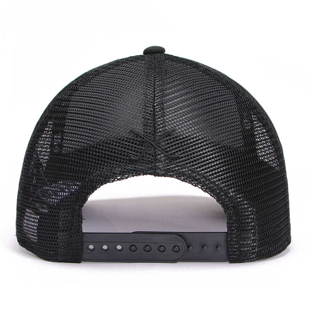 new era golf circle patch black 9forty a frame snapback cap logo and print