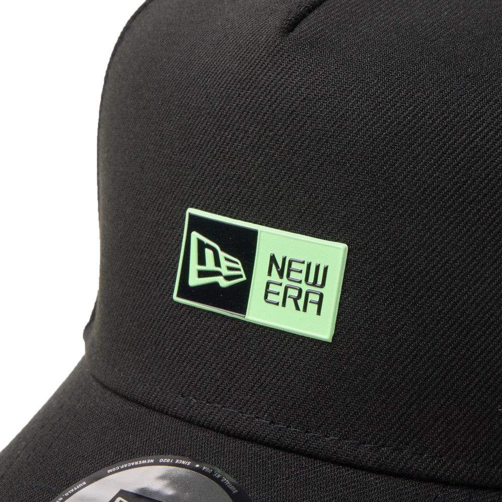 new era box logo golf black 9forty a frame adjustable cap opposite