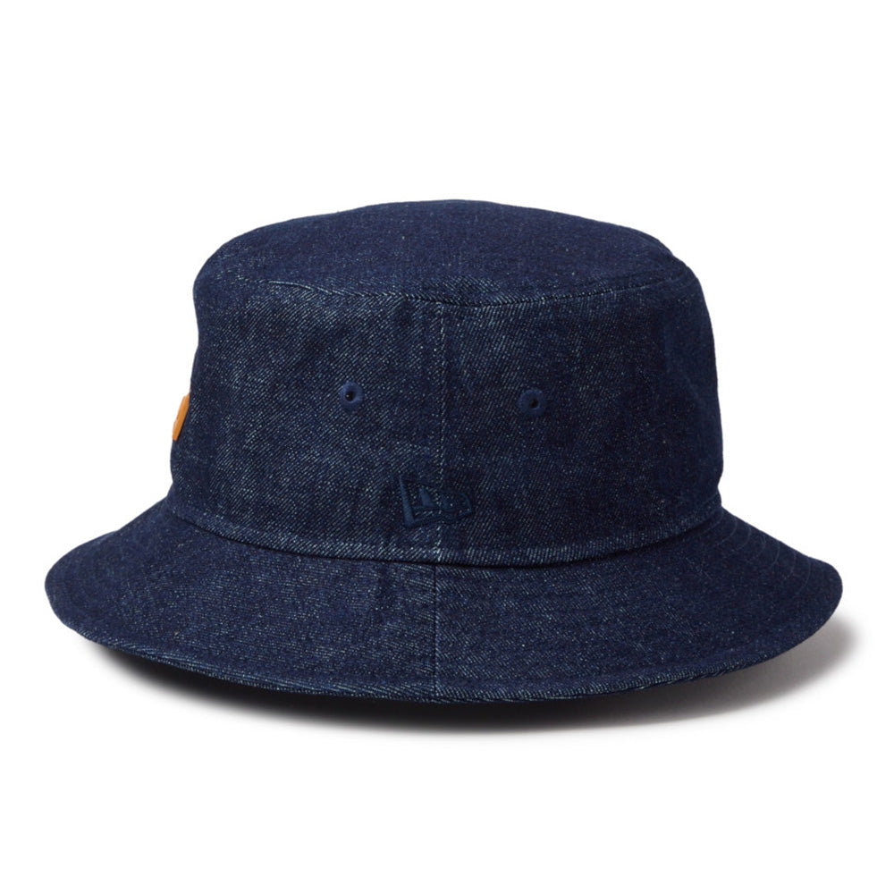 new era 1920 patch denim bucket hat other side