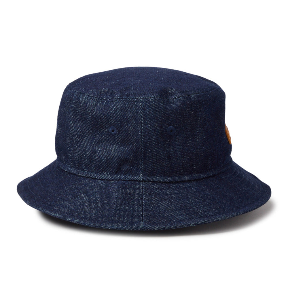 new era 1920 patch denim bucket hat under