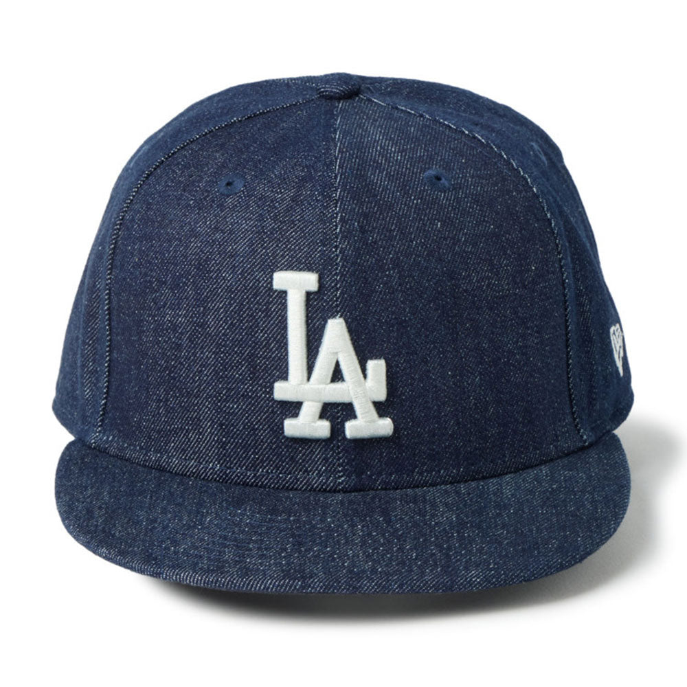 new era los angeles dodgers denim 9fifty snapback cap opposite