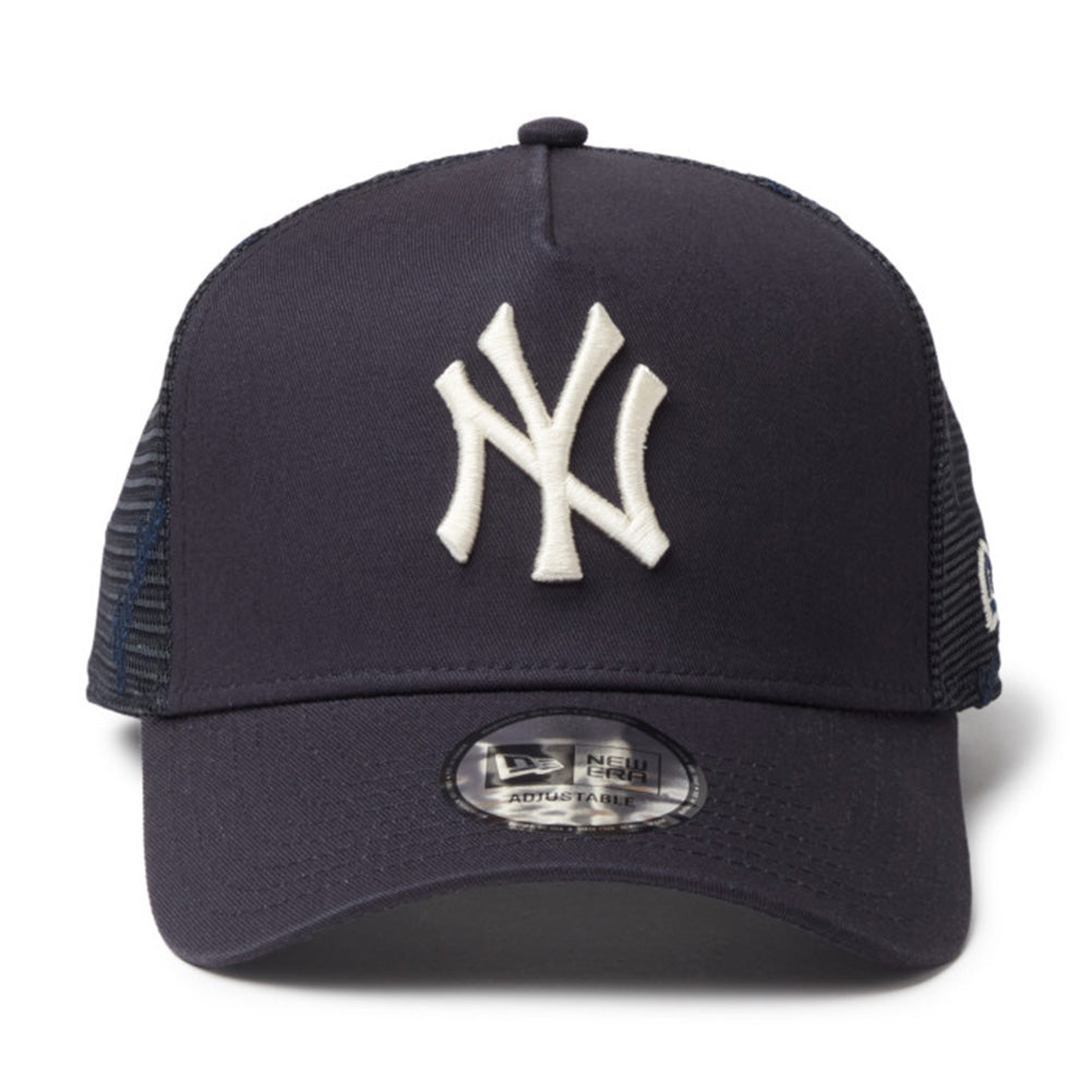 new era new york yankees emb mesh navy 9forty a frame adjustable cap opposite