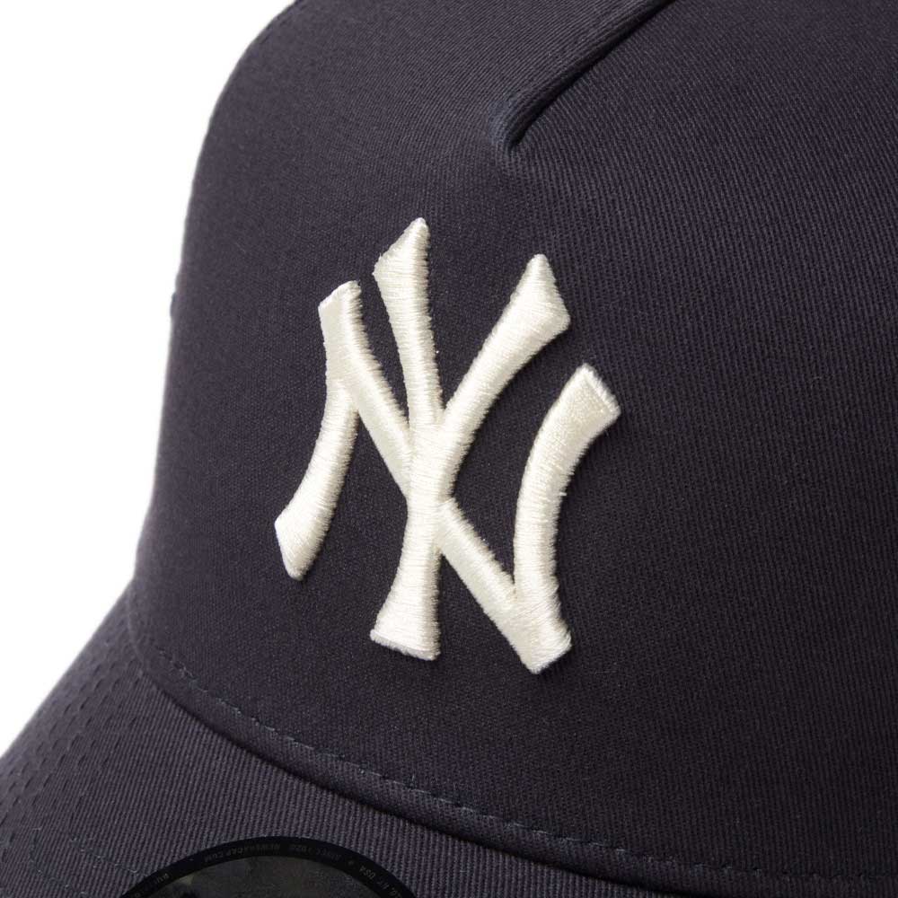 new era new york yankees emb mesh navy 9forty a frame adjustable cap logo and print