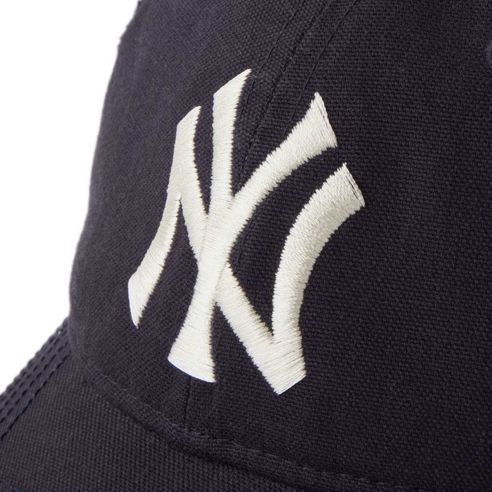 new era new york yankees visor logo navy 9twenty adjustable cap side