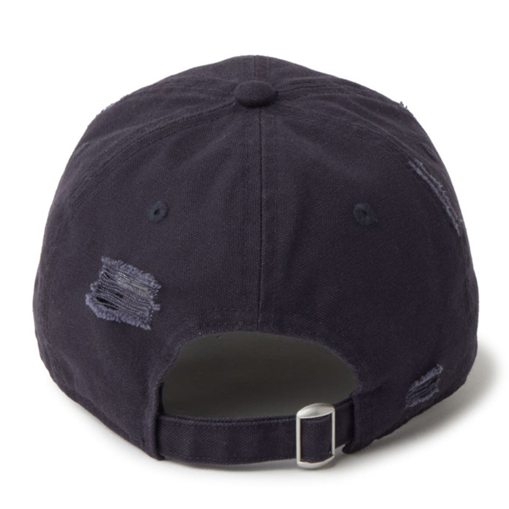 new era new york yankees visor logo navy 9twenty adjustable cap angle