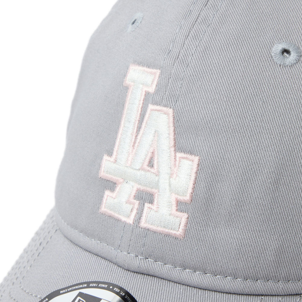 new era los angeles dodgers sakuranagashi grey 9twenty adjustable cap logo and print
