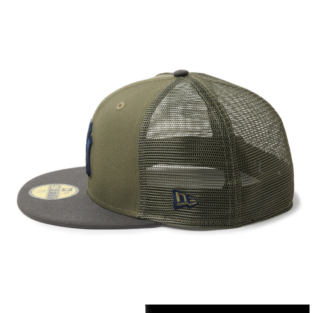 New Era New York Yankees Hydrangea Olive 59FIFTY Fitted Cap