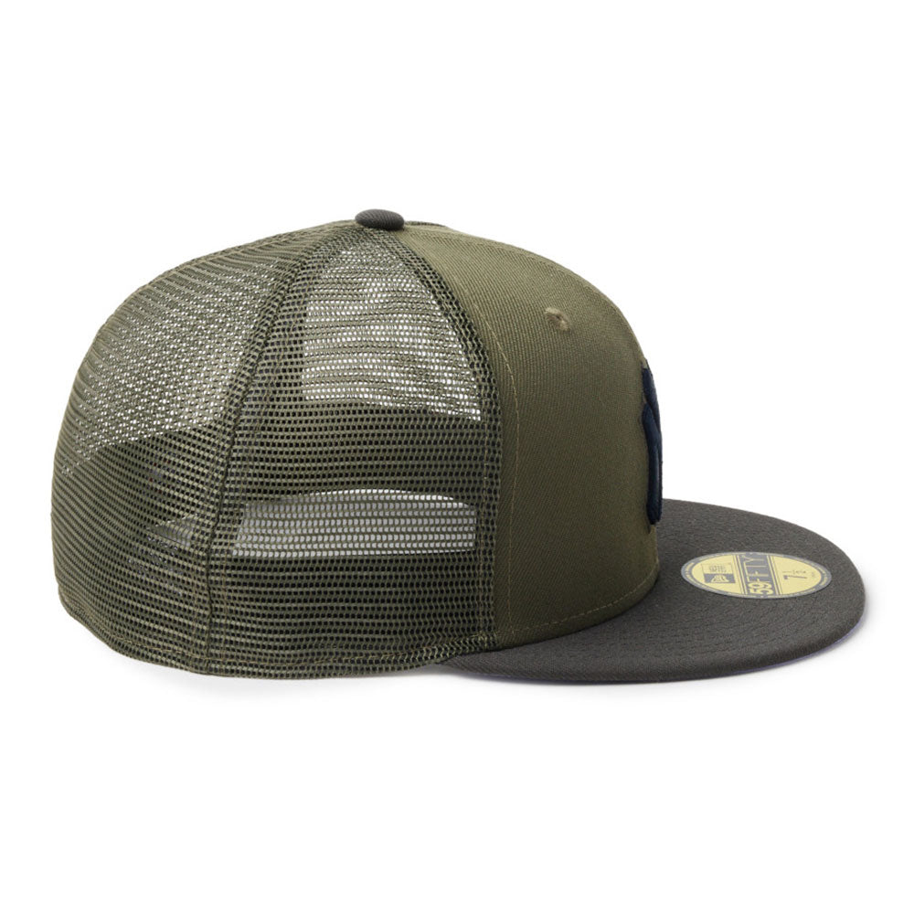 New Era New York Yankees Hydrangea Olive 59FIFTY Fitted Cap