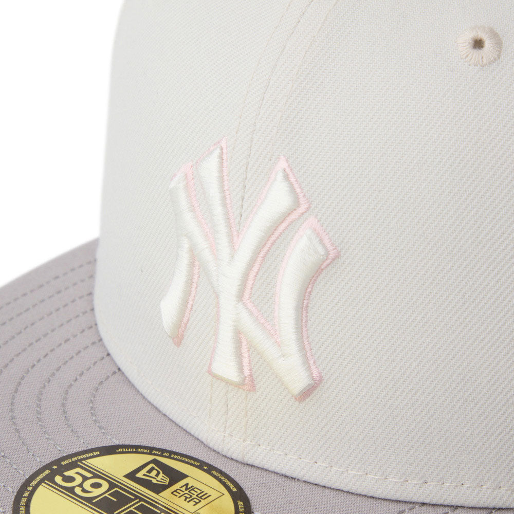 new era new york yankees sakuranagashi grey 59fifty fitted cap side