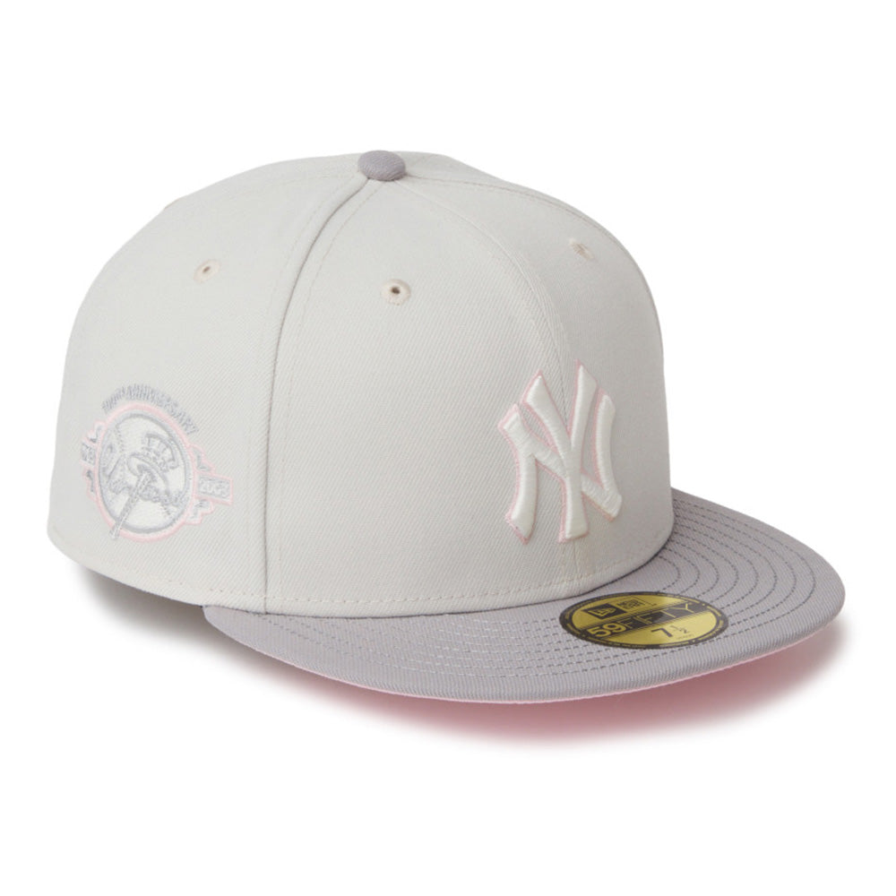 New York Yankees Sakuranagashi Grey 59FIFTY Fitted Cap