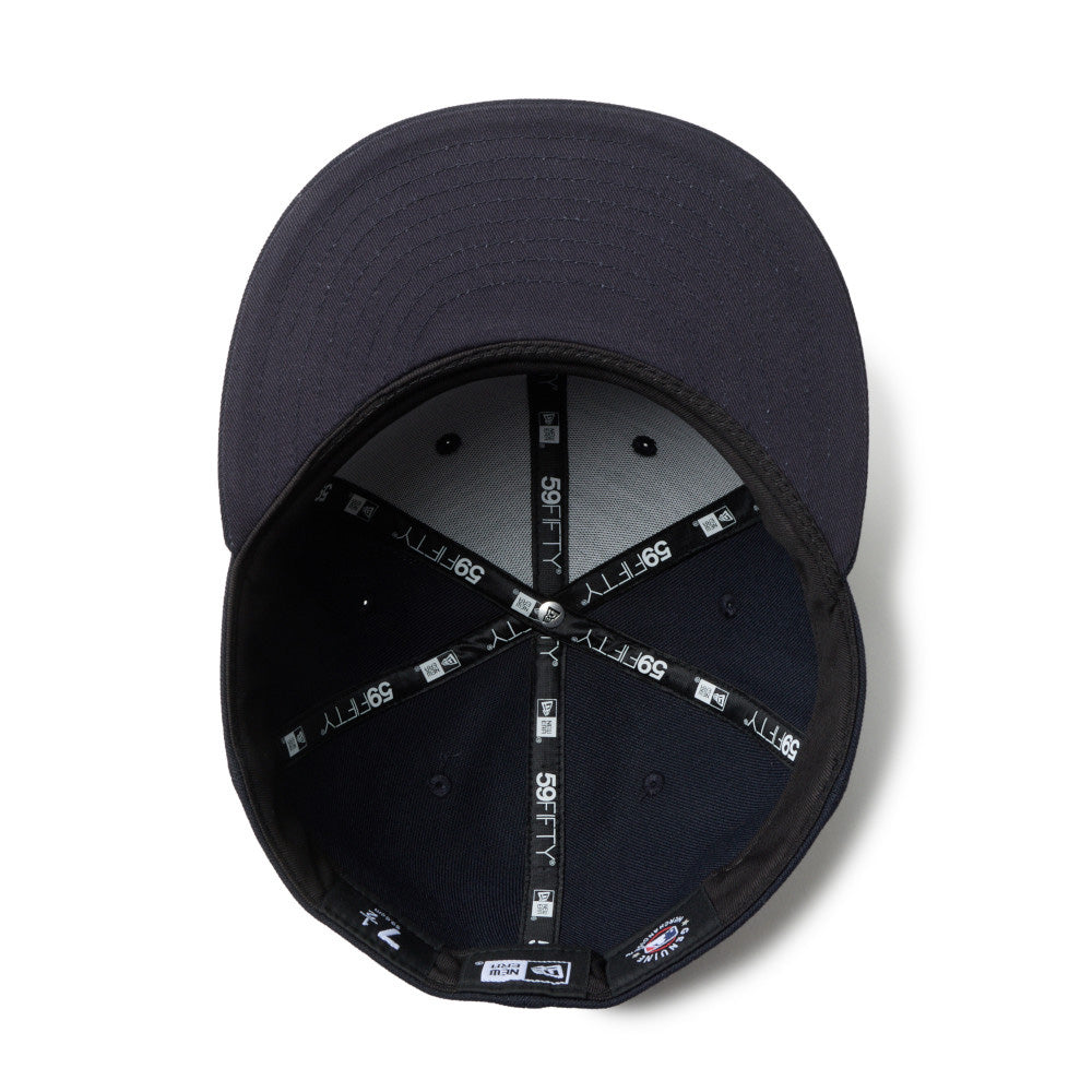 new era new york yankees night out navy 59fifty fitted cap detail and color