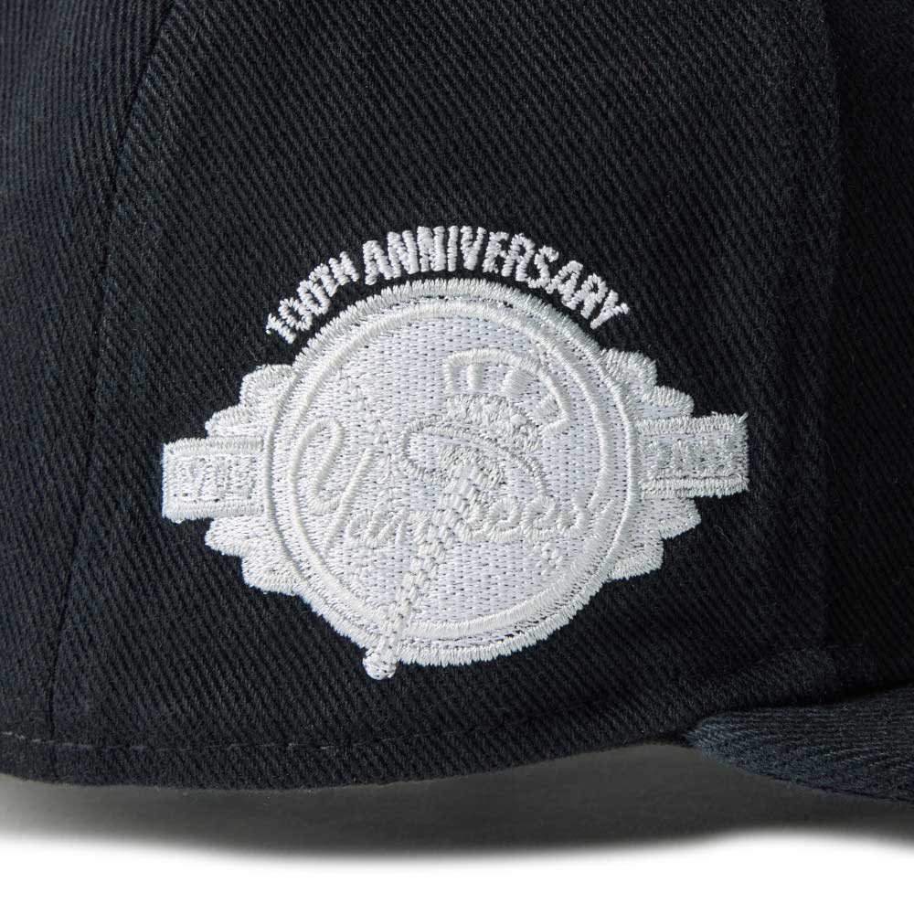 New York Yankees Damaged Twill Black 59FIFTY Fitted Cap