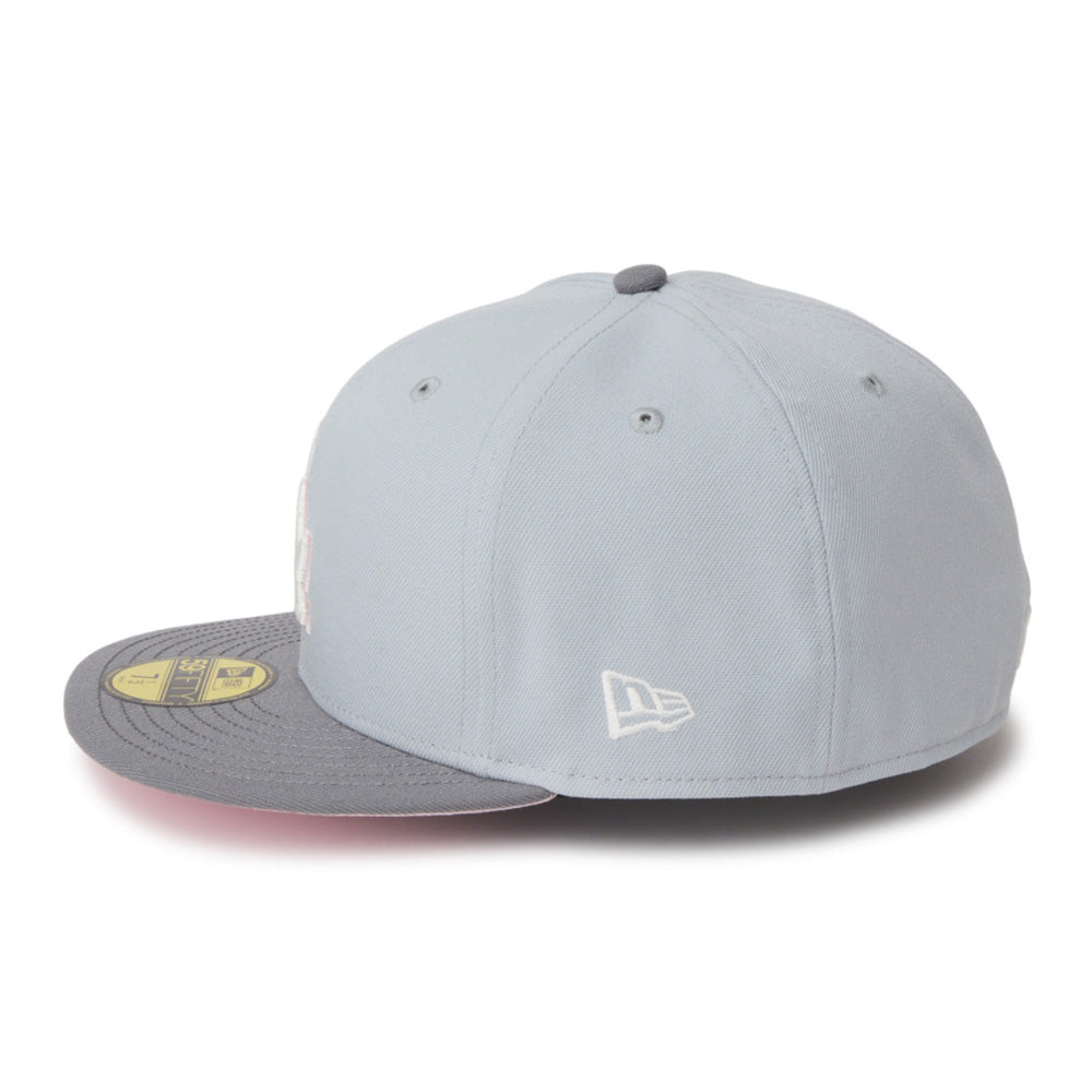 Los Angeles Dodgers Sakuranagashi Grey 59FIFTY Fitted Cap