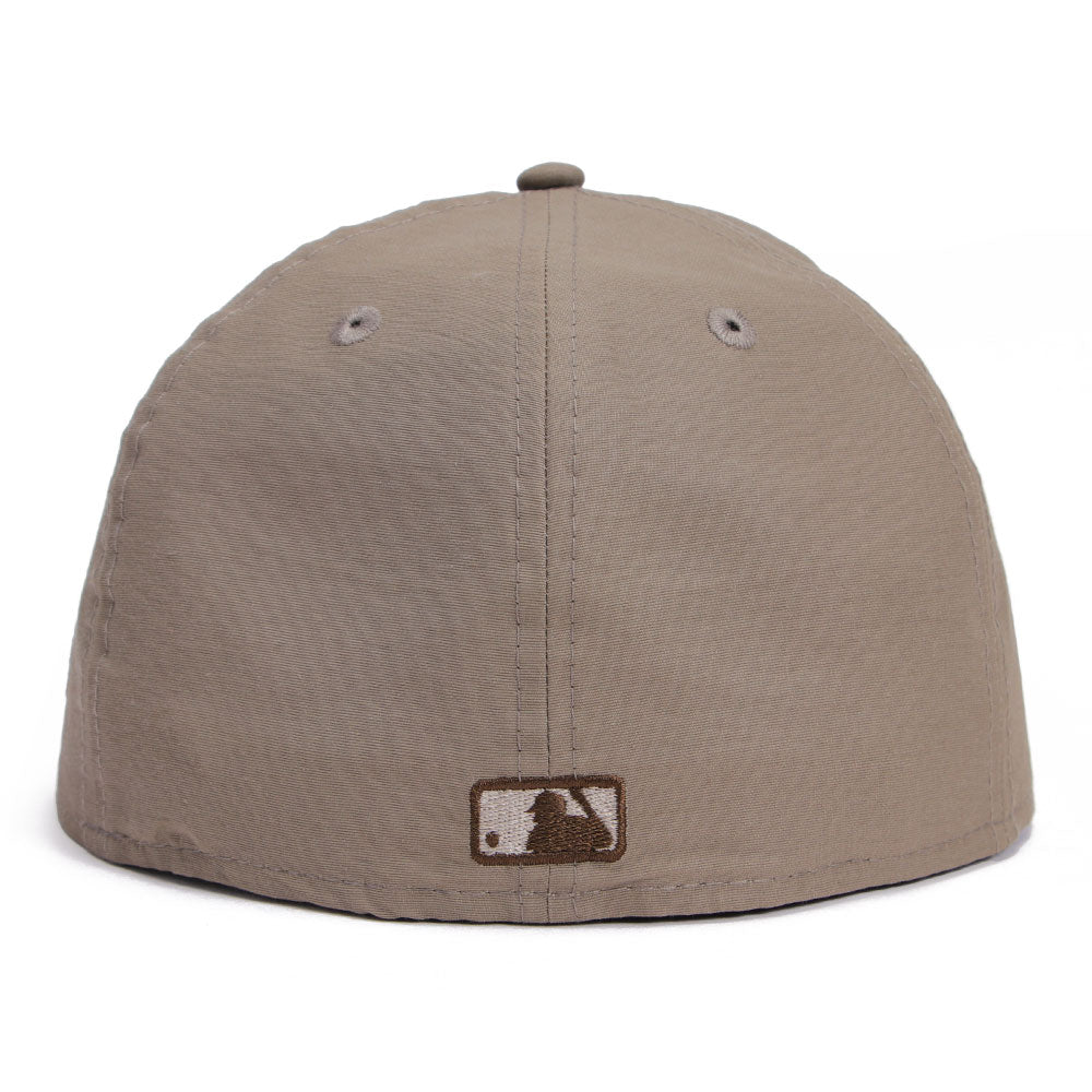new era los angeles dodgers ne grosgrain olive navy 59fifty fitted cap side