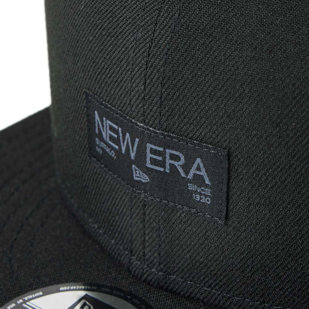 Black Wordmark Metal Flag Black 9FIFTY Snapback Cap