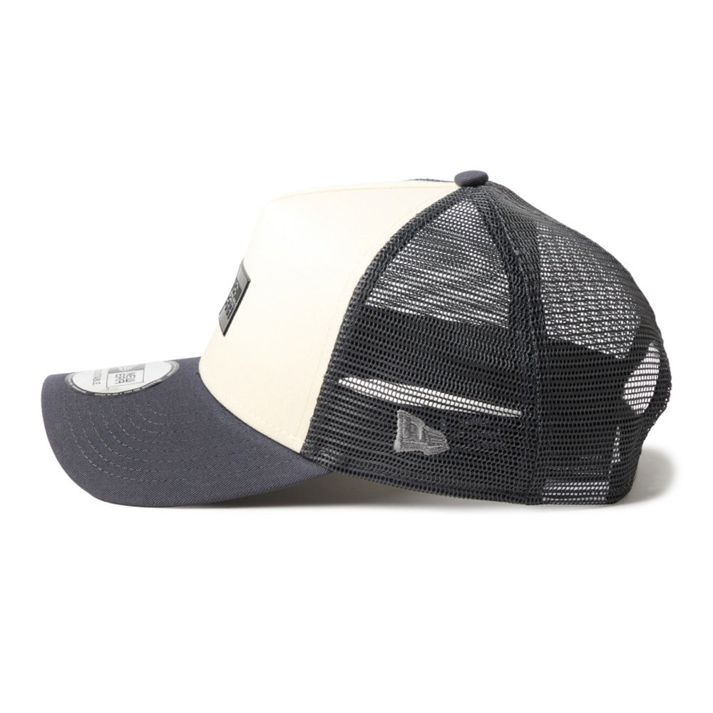 TPU Box Logo Cream Grey 9FORTY A-Frame Trucker Cap