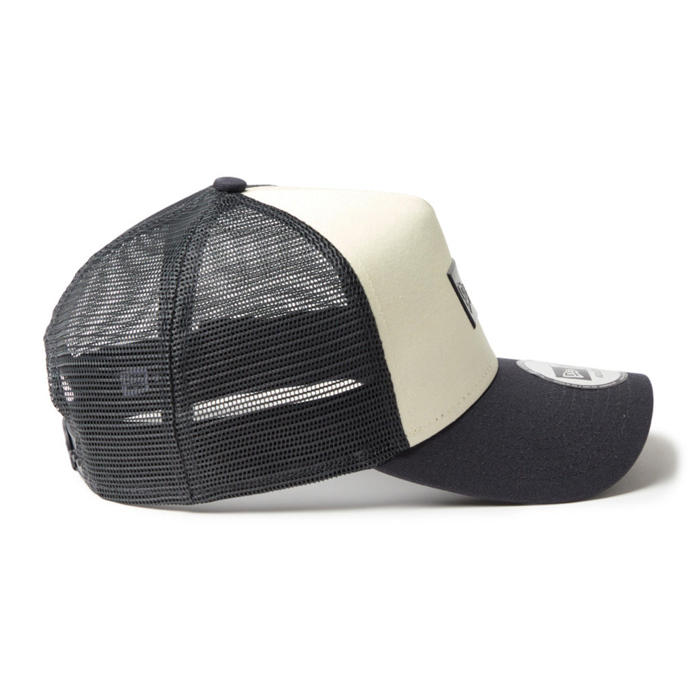 TPU Box Logo Cream Grey 9FORTY A-Frame Trucker Cap