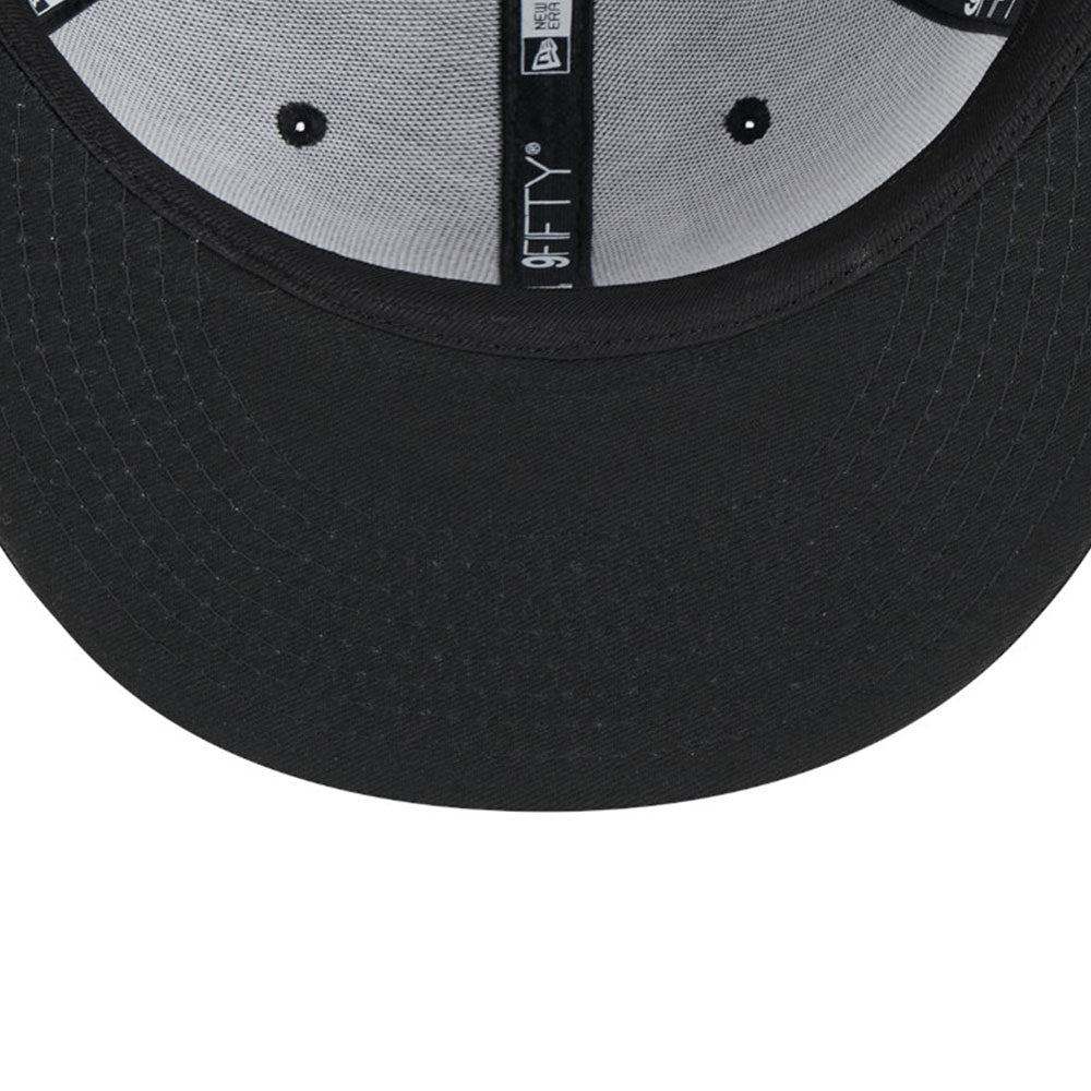 new era new york yankees seasonal infill black brown 9fifty snapback cap opposite