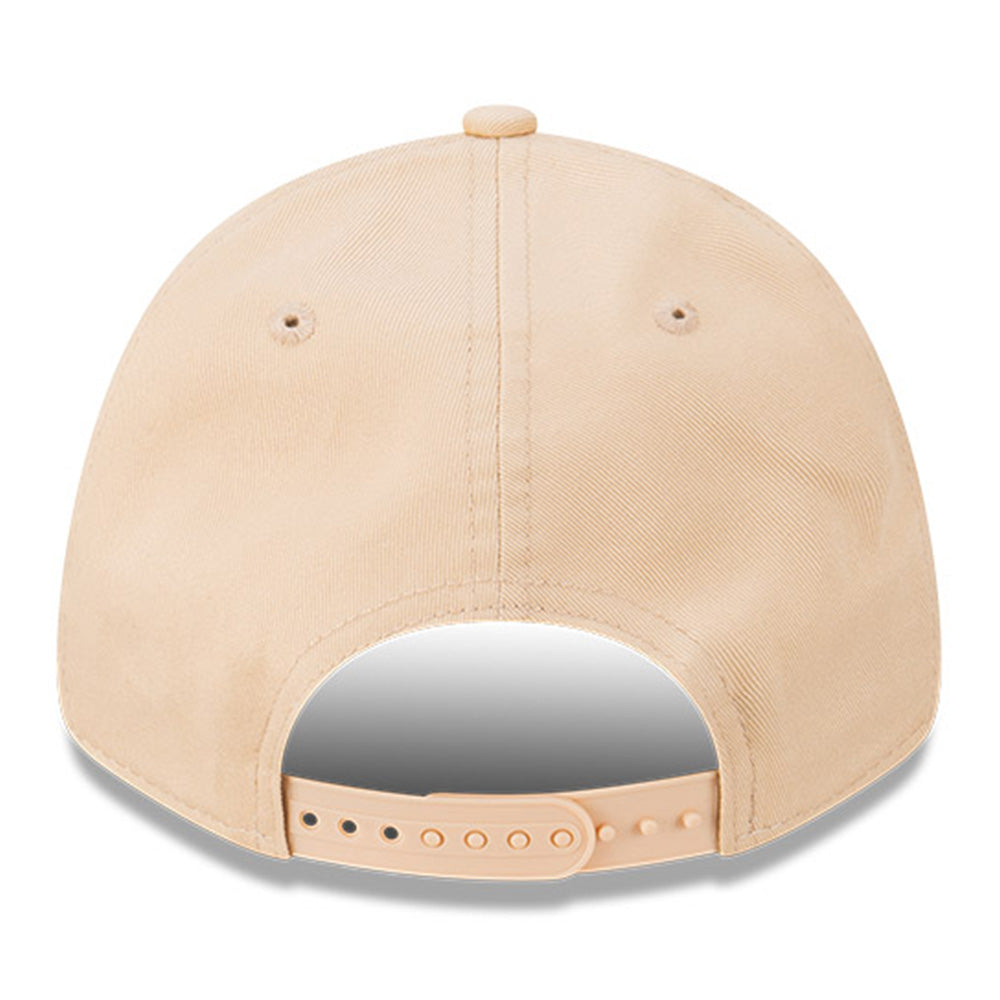 new era new york yankees oatmilk 9forty snapback cap angle
