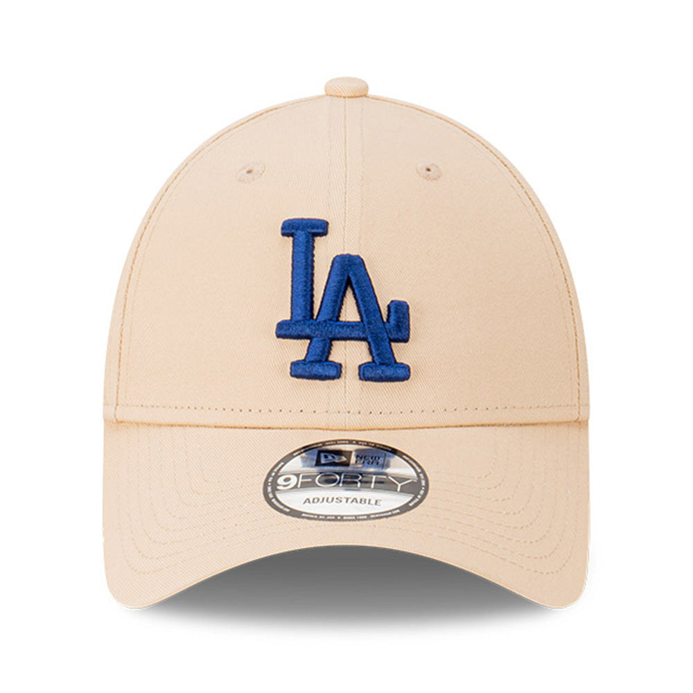 new era los angeles dodgers oatmilk 9forty snapback cap opposite
