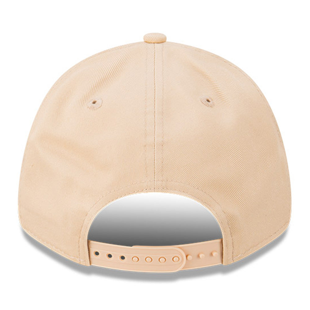 new era los angeles dodgers oatmilk 9forty snapback cap angle