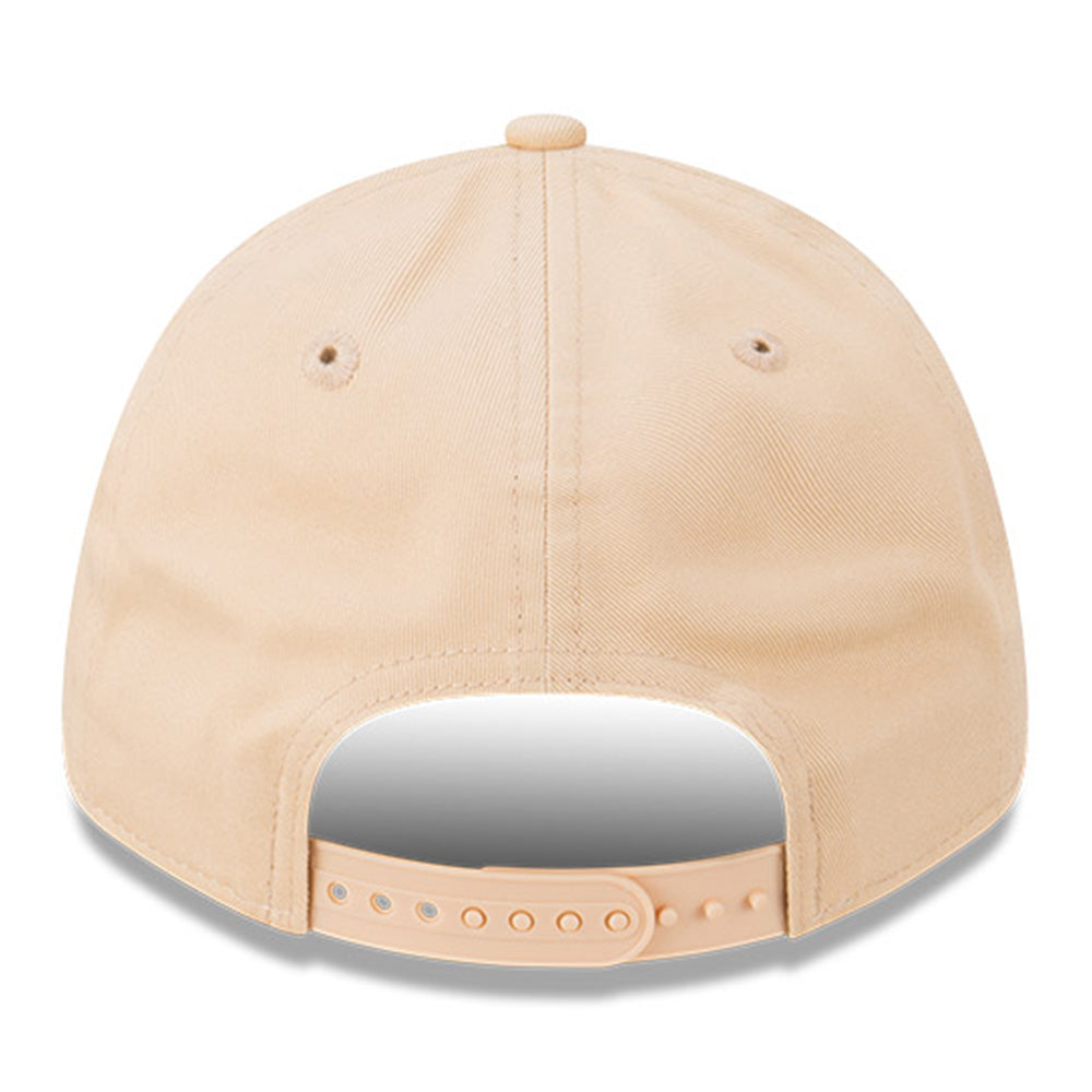 new era chicago bulls q124 oatmilk 9forty snapback cap angle