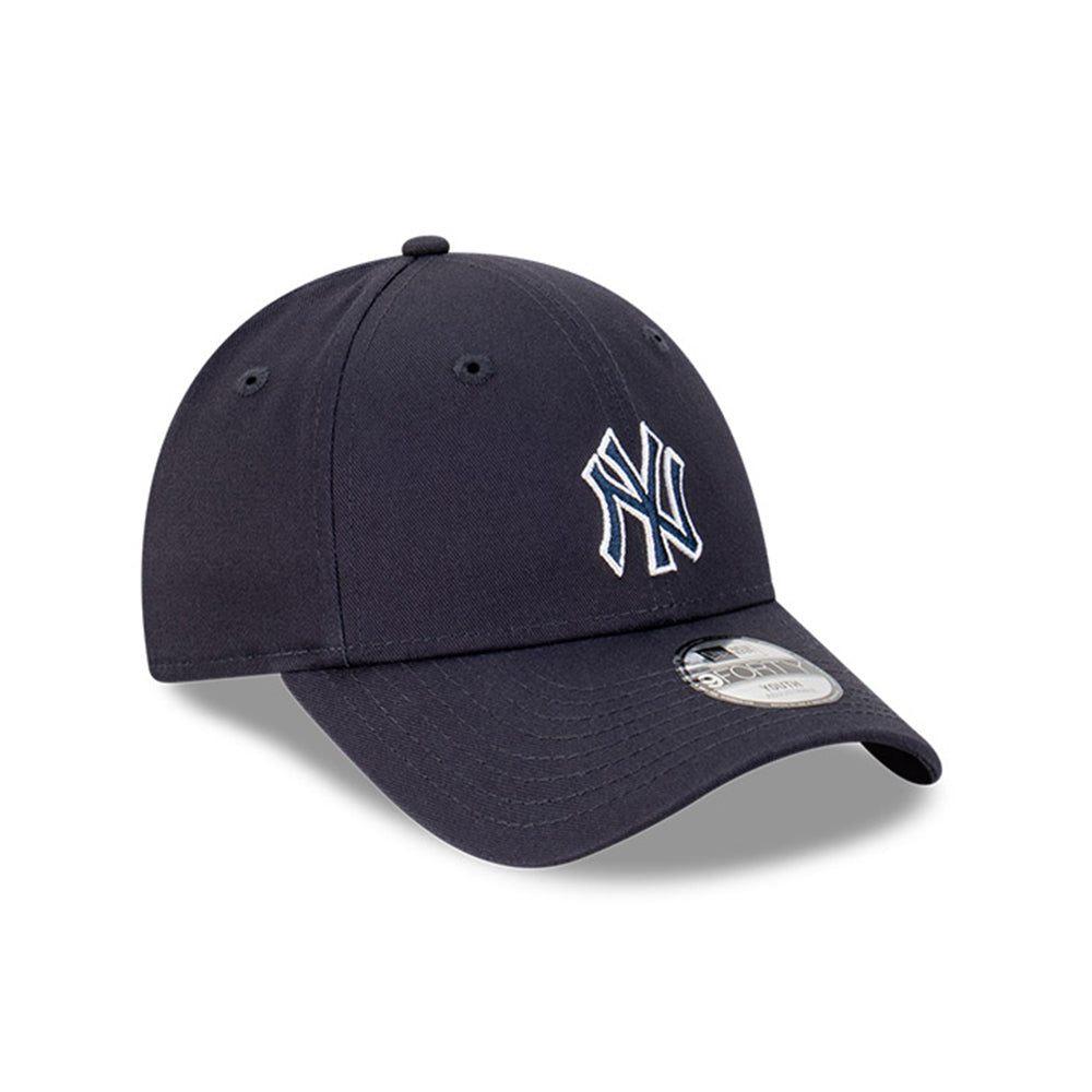 new york yankees outline navy youth 9forty adjustable cap opposite