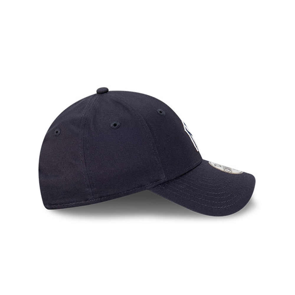 new york yankees outline navy youth 9forty adjustable cap logo and print