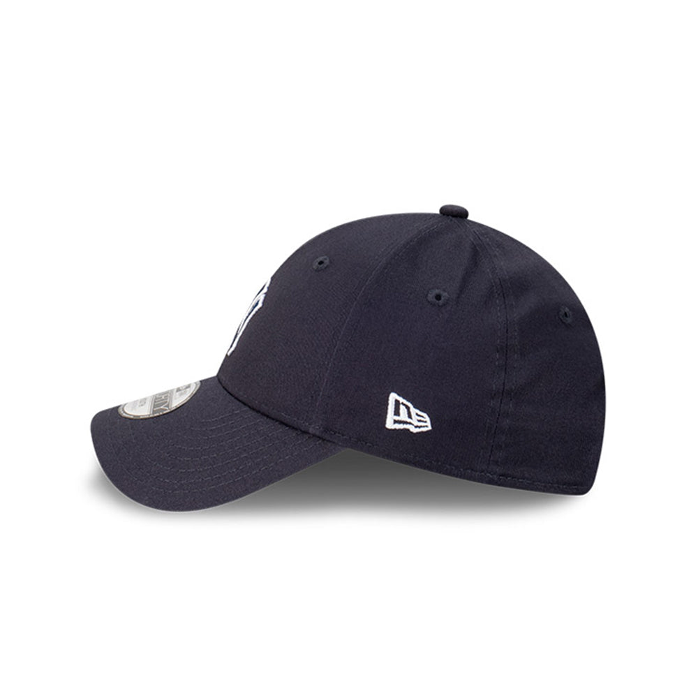 new york yankees outline navy youth 9forty adjustable cap side