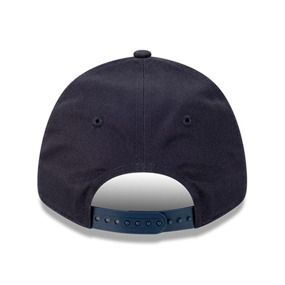 new york yankees outline navy youth 9forty adjustable cap back angle