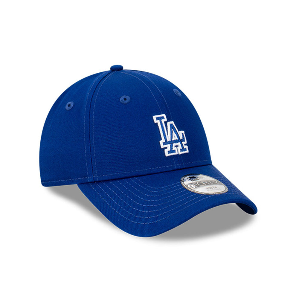 los angeles dodgers outline dark royal youth 9forty adjustable cap opposite
