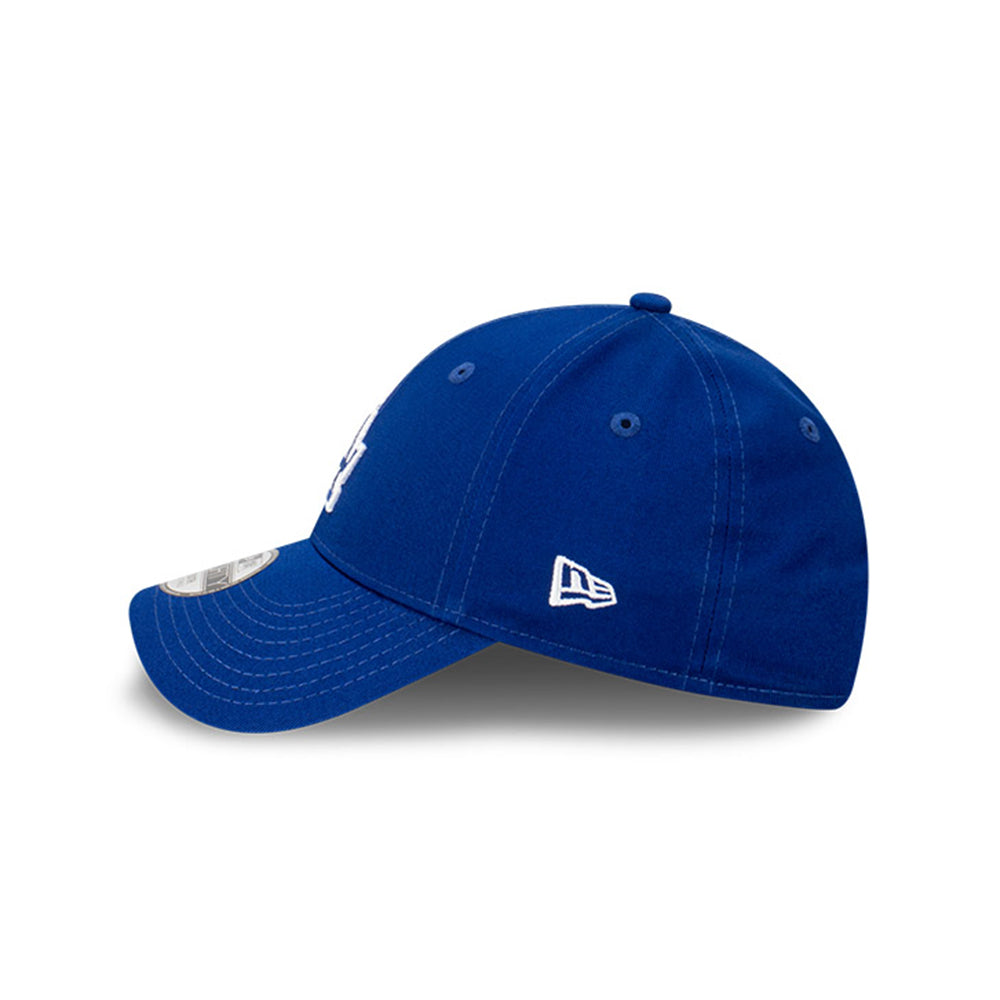 los angeles dodgers outline dark royal youth 9forty adjustable cap side