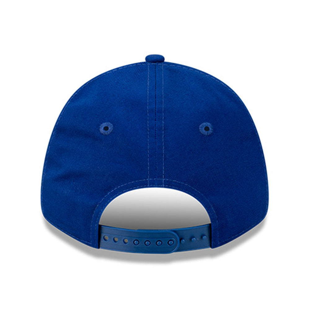 los angeles dodgers outline dark royal youth 9forty adjustable cap back angle