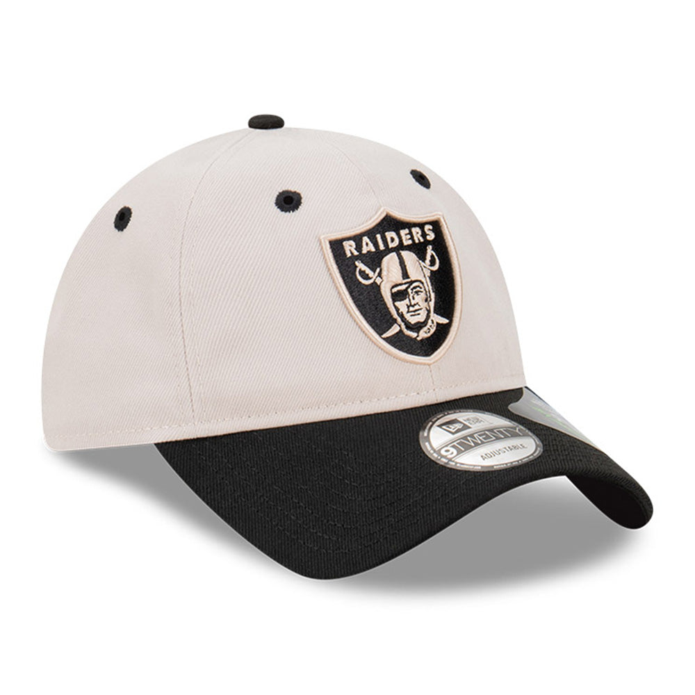 new era las vegas raiders stone black repreve stone black 9twenty adjustable cap opposite